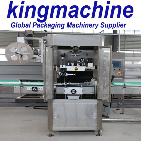 Automatische heiße Schrumpfschlauch Etikettiermaschine