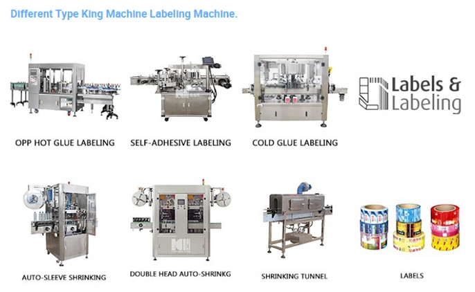 PVC Shrink Sleeving Labeling Machines for Bottle