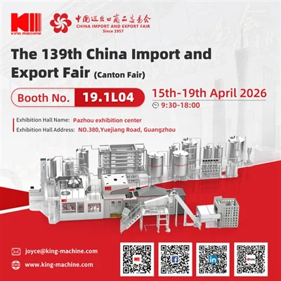 King Machine auf der 139. Canton Fair