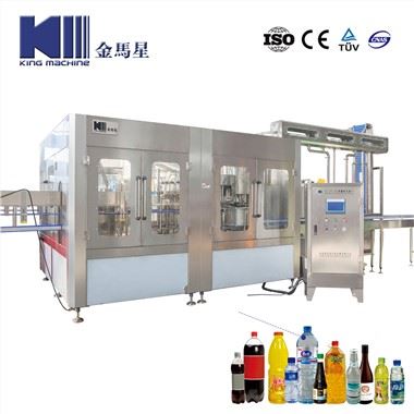 Automatische PET-Flasche kohlensäurehaltige Getränke-Soda-Füllungs-Verpackungsmaschine